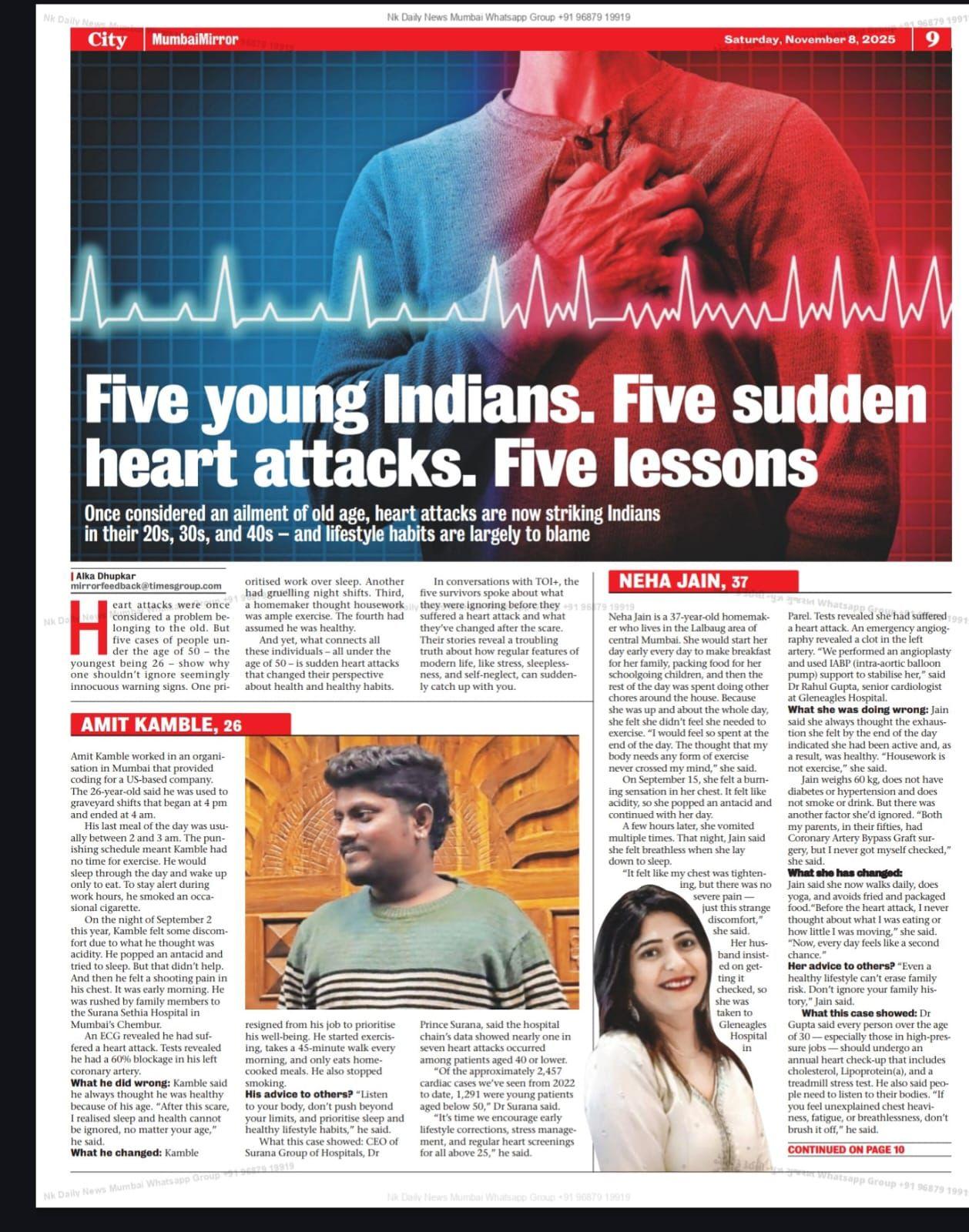 Five Mumbai Patients. Five Near-Fatal Heart Events. Five Hard Lessons_