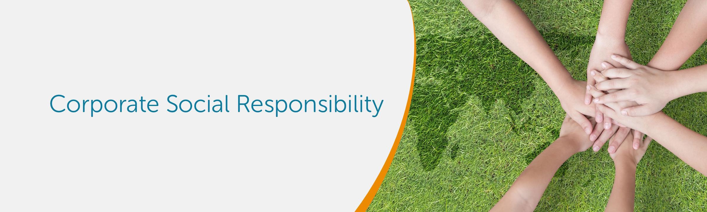 Corporate Social Responsibility Web banner Desktop
