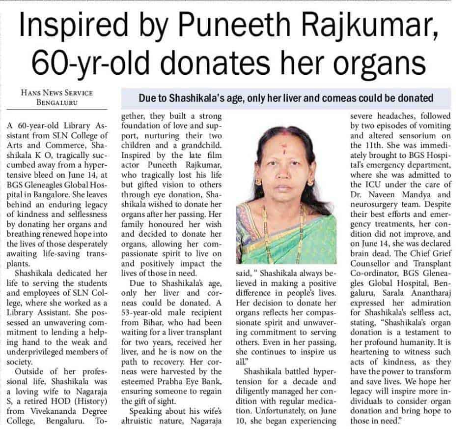 60 year old donate organs 