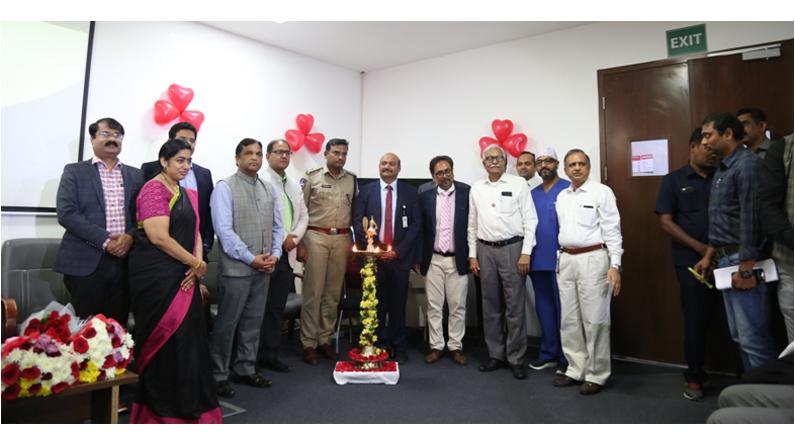 Continental Hospitals, Hyderabad felicitates the Ambulance drivers on occasion of World Trauma Day