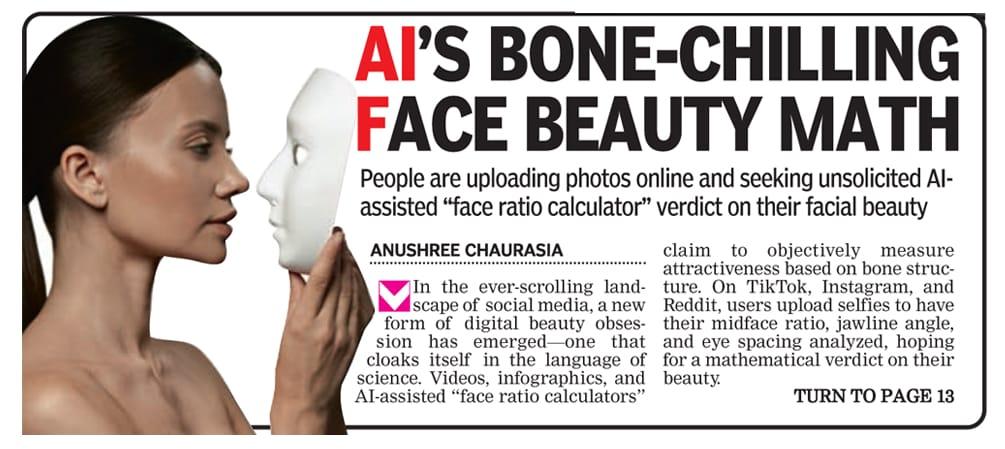 How AI Is Redefining Beauty With Cold, Calculated Math