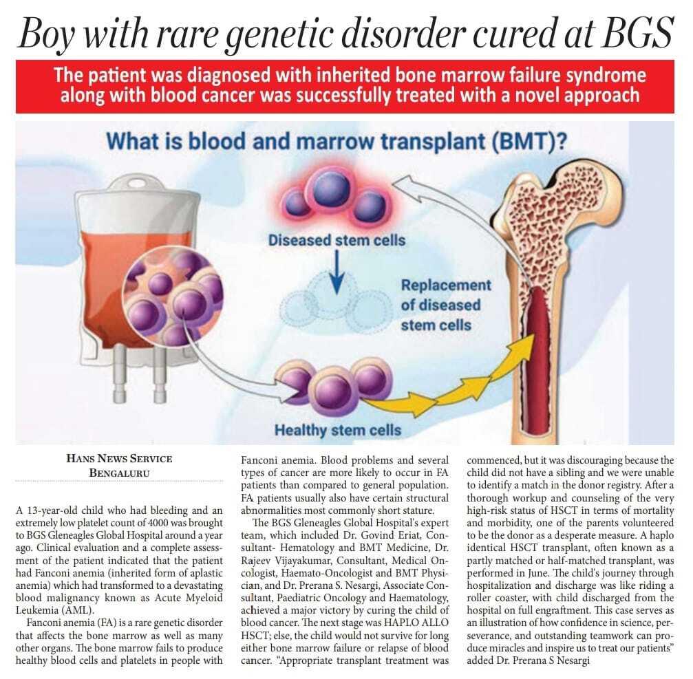 blood cancer disorder cure