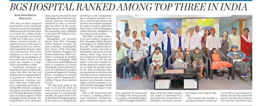 Cranio maxillo facial surgery centre