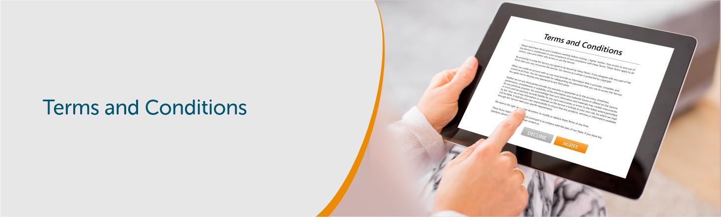 terms and conditions