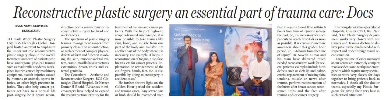 reconstructive plastic surgery