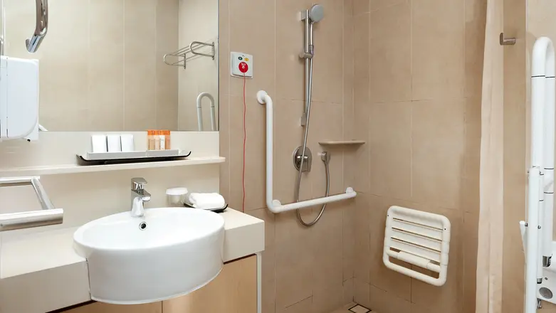 Phòng tắm riêng trong Phòng đơn tại Bệnh viện Mount Elizabeth Novena