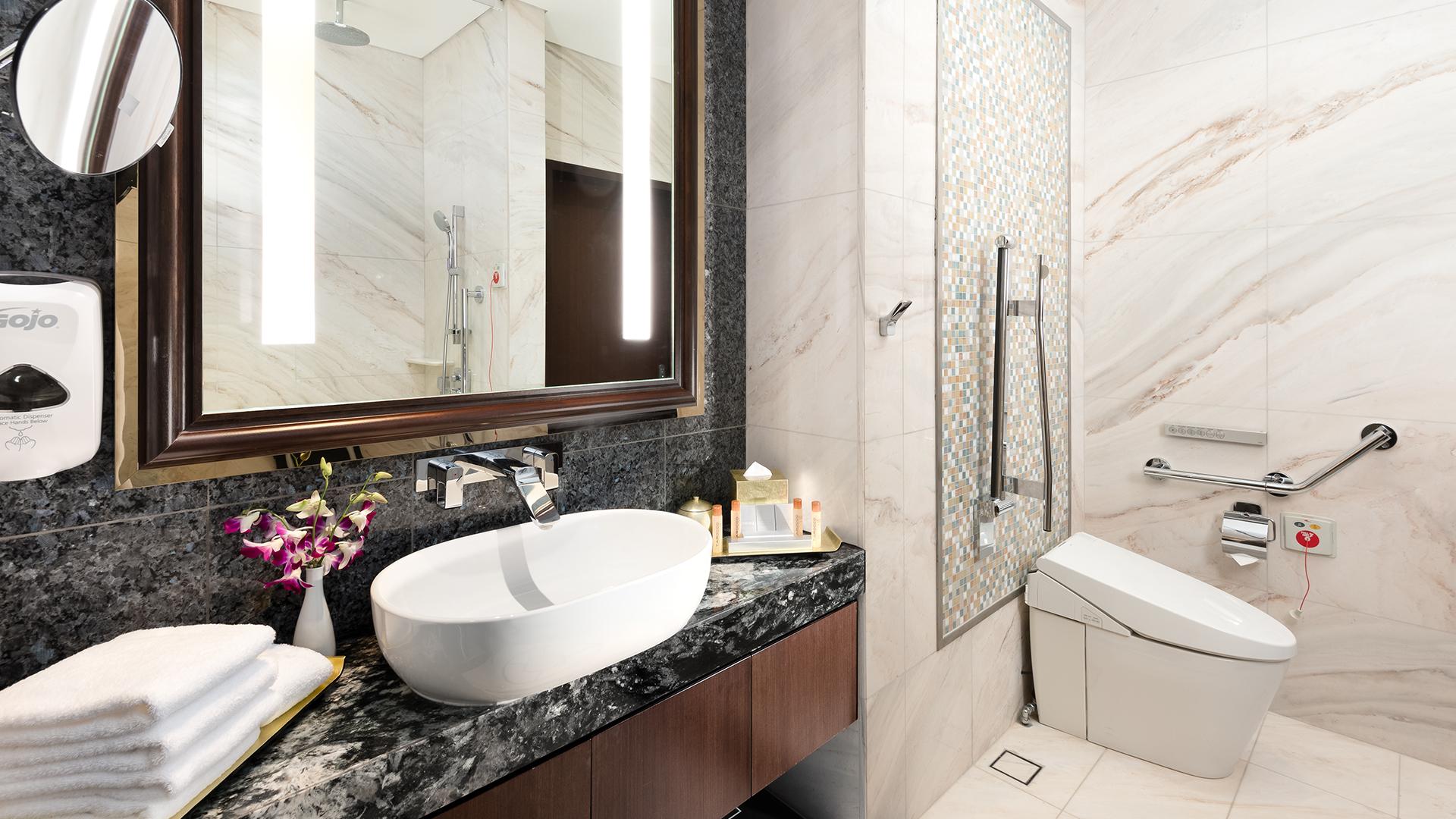 伊丽莎白诺维娜医院尊荣套房的套间浴室