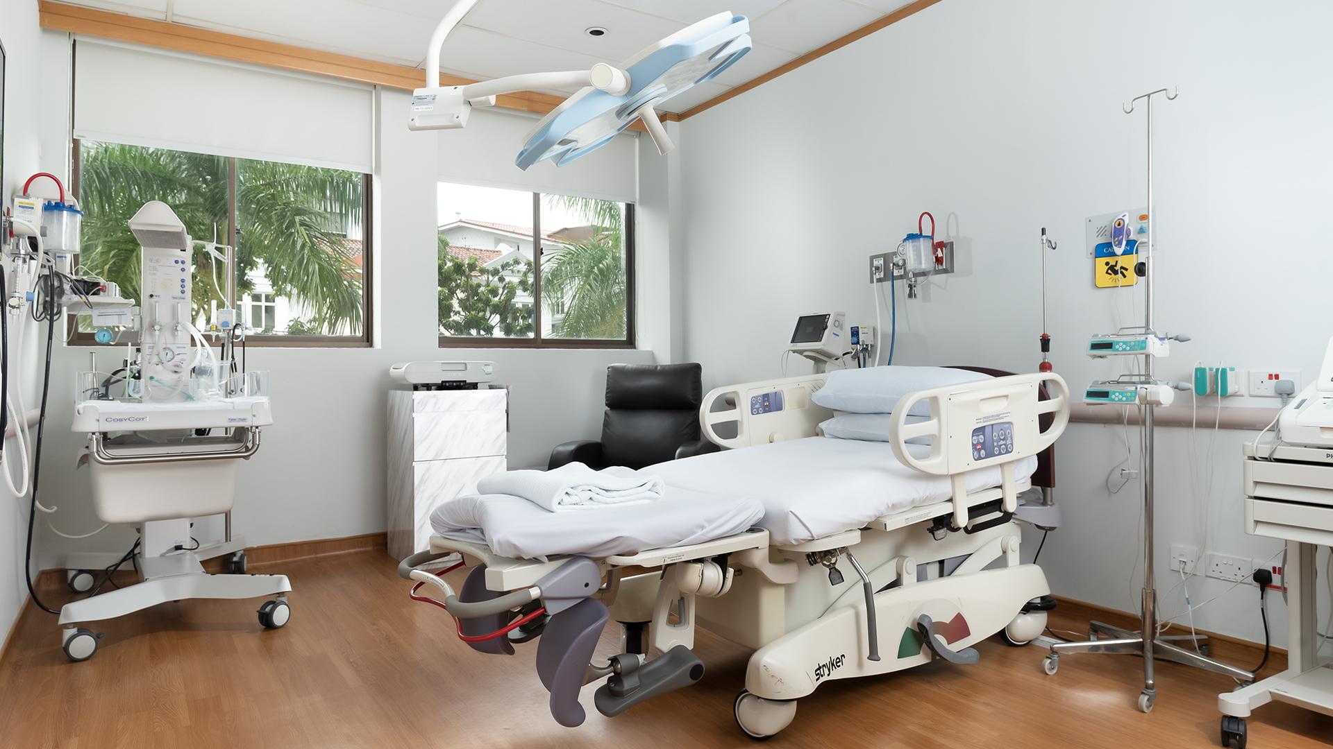 Our delivery suite is well-equipped with all the essential items needed to ensure a smooth delivery