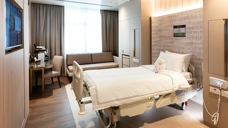 Mount Elizabeth Hospital Single Deluxe Suite (Orchard)