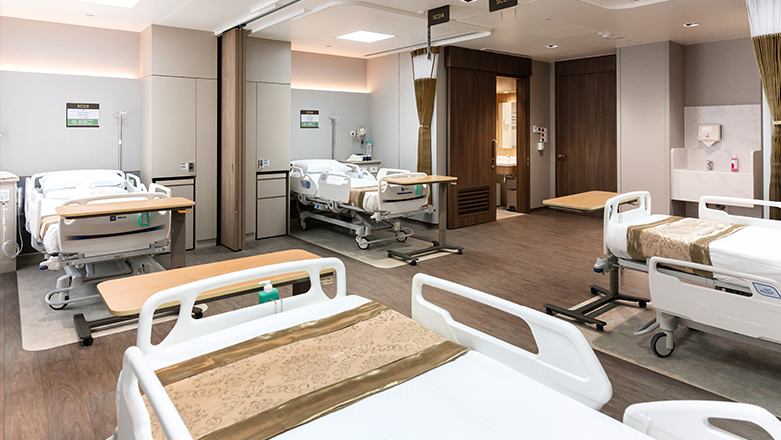 Mount Elizabeth Hospital 4-Bedded Room