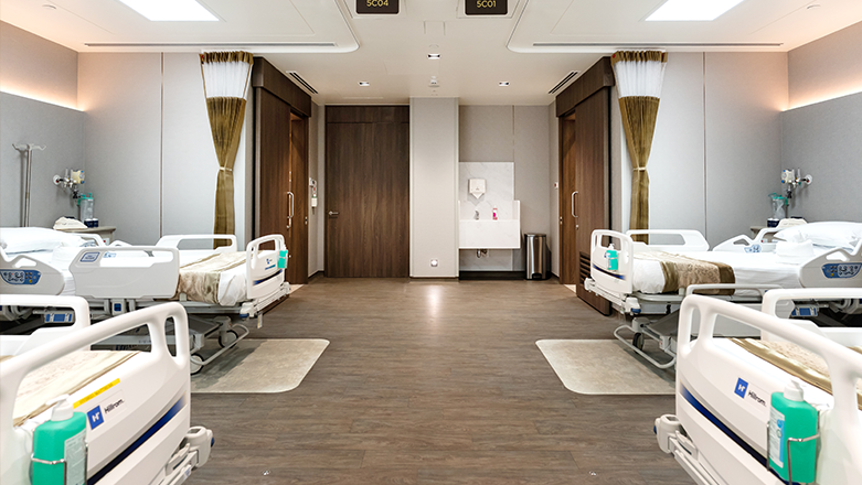 Ample space for you to recuperate in comfort