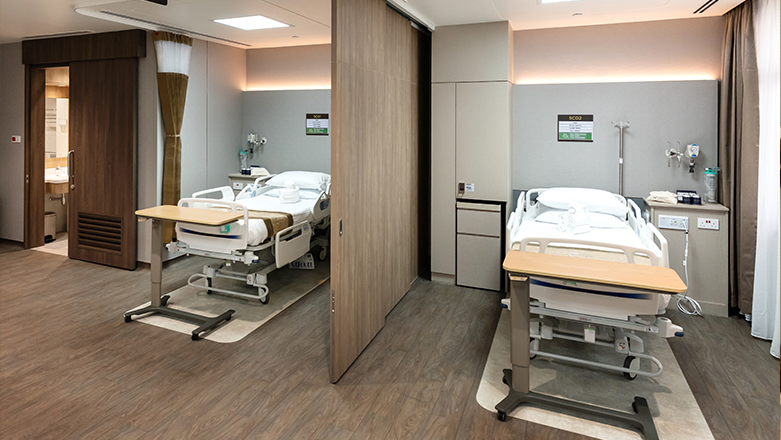 Designed for privacy and peaceful rest