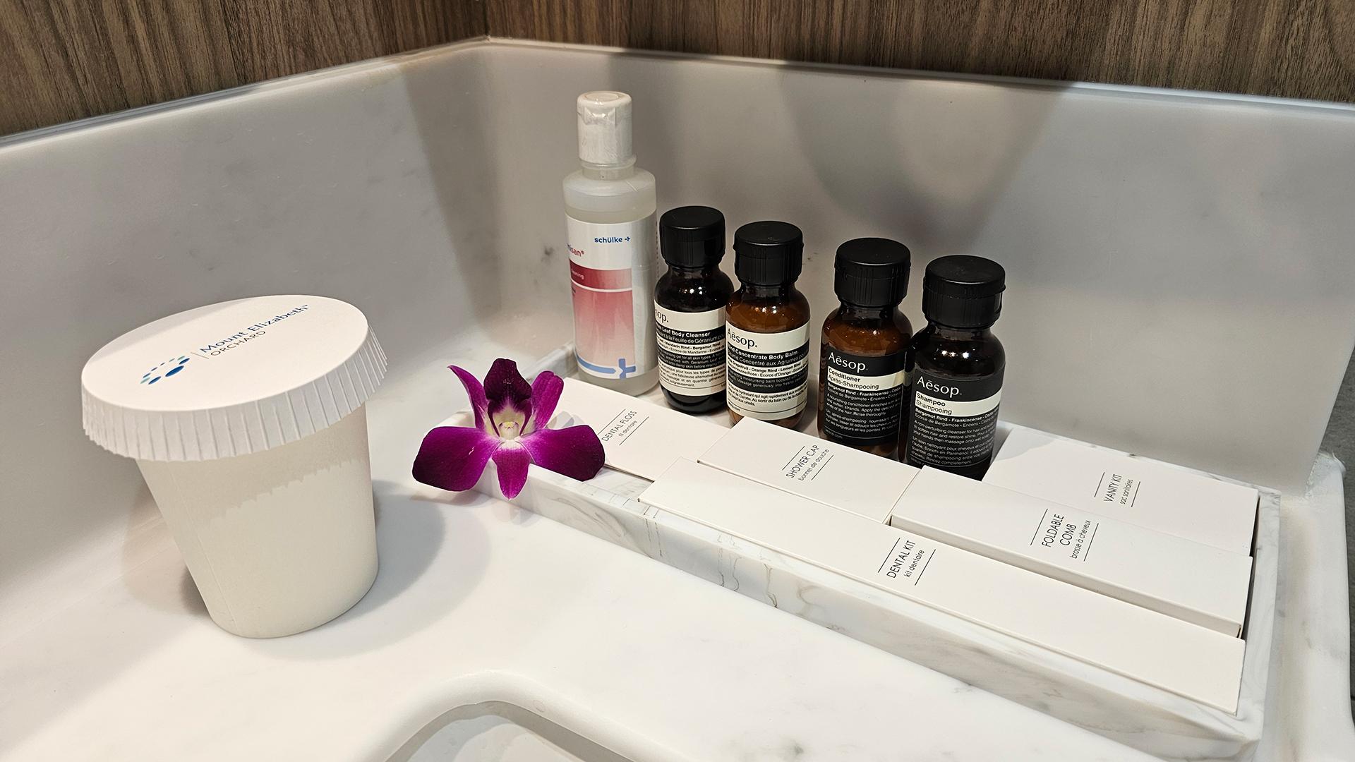 Ensuite bathroom with premium bath amenities