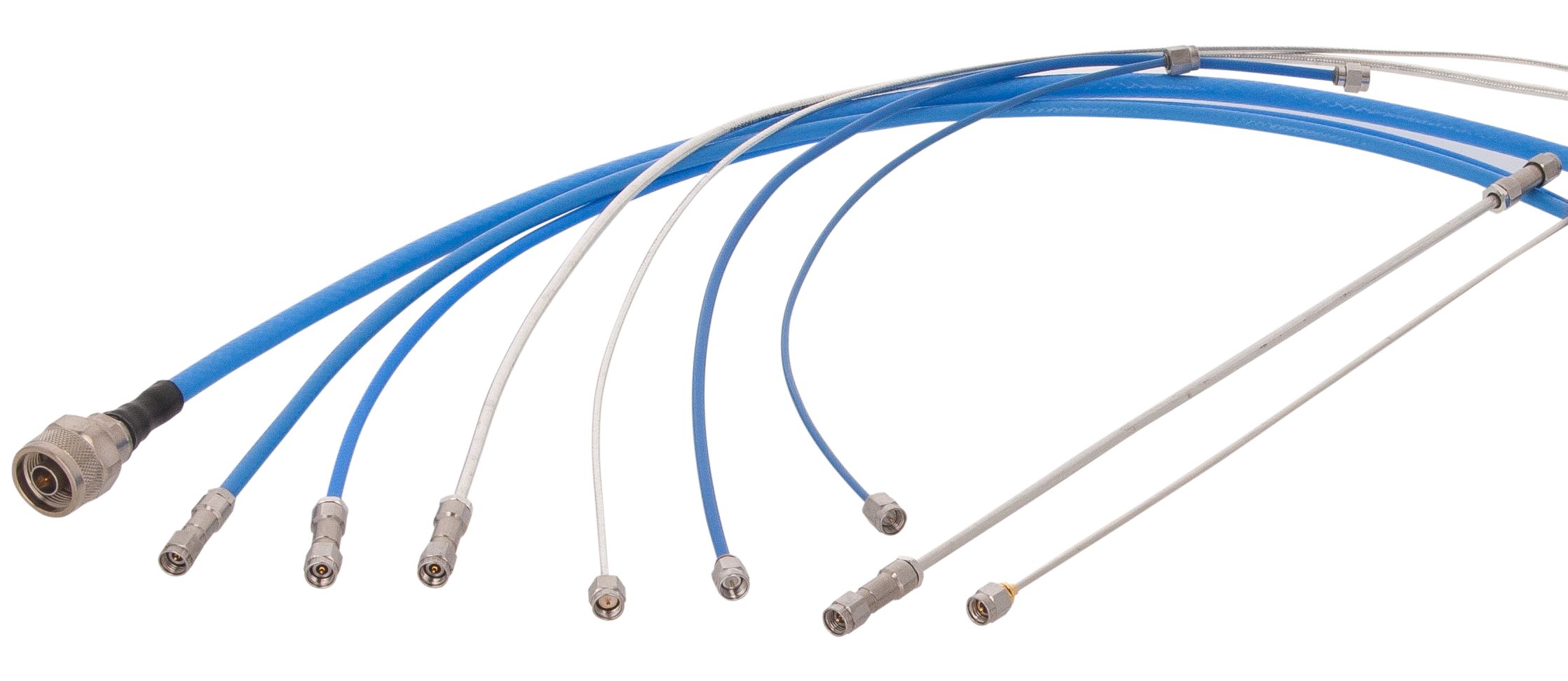 HUBER+SUHNER のRCA ケーブル SUHNER RCAプラグ付きケーブル 1.0m ペア