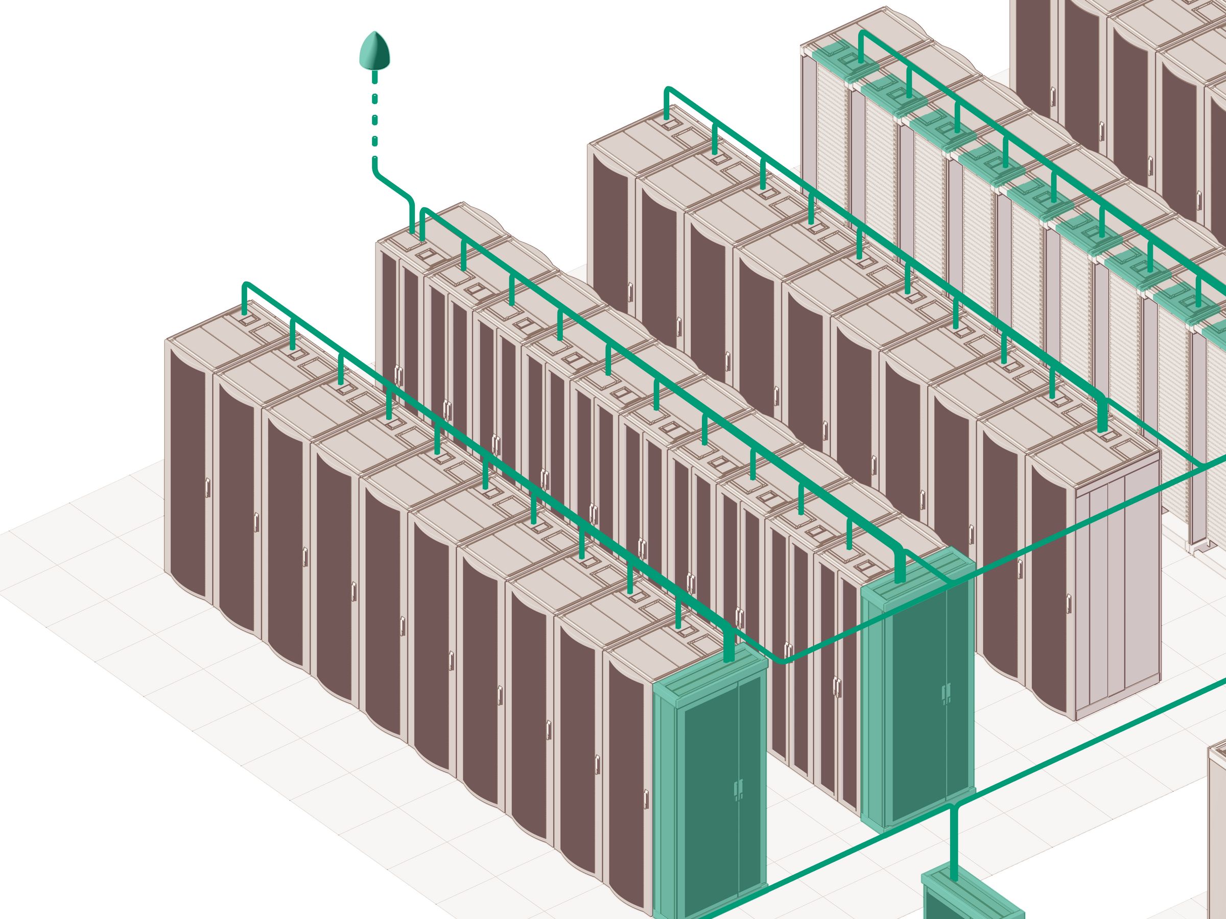HS Data Center solutions smartcity structured cabling