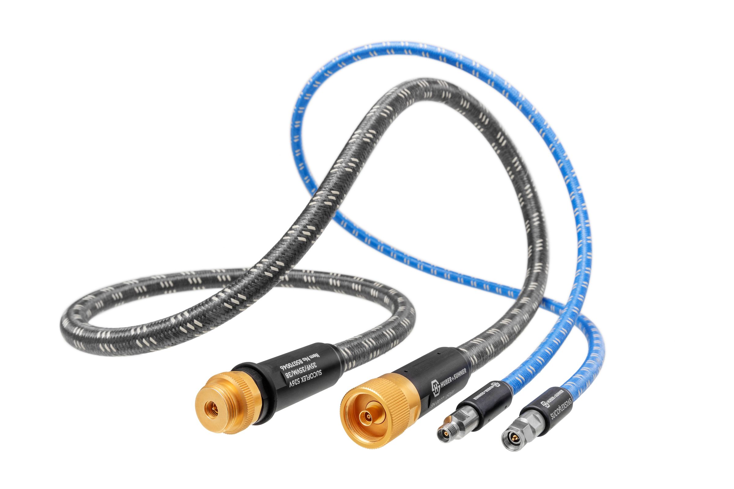 HUBER+SUHNER のRCA ケーブル HUBER+SUHNER unveils new high-performance cable assemblies