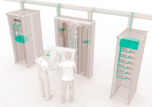 HS Data center cable management