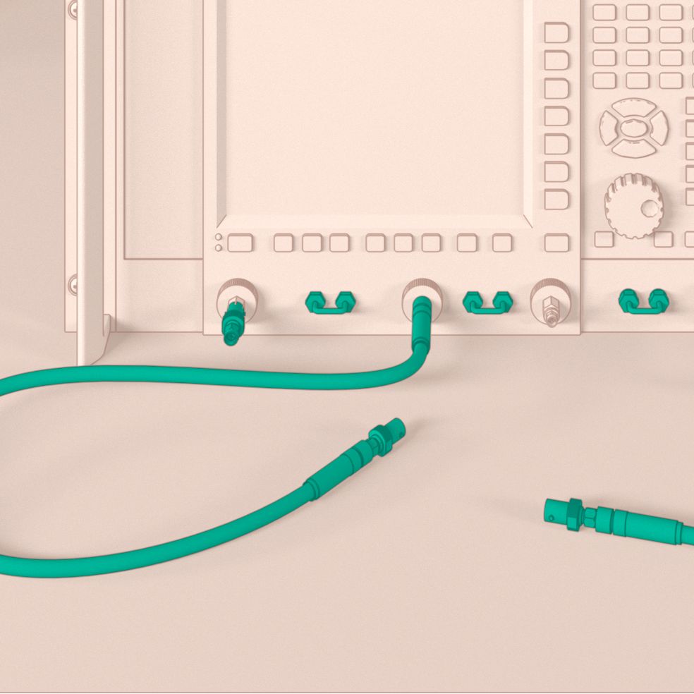 RF adapters for T&M equipment