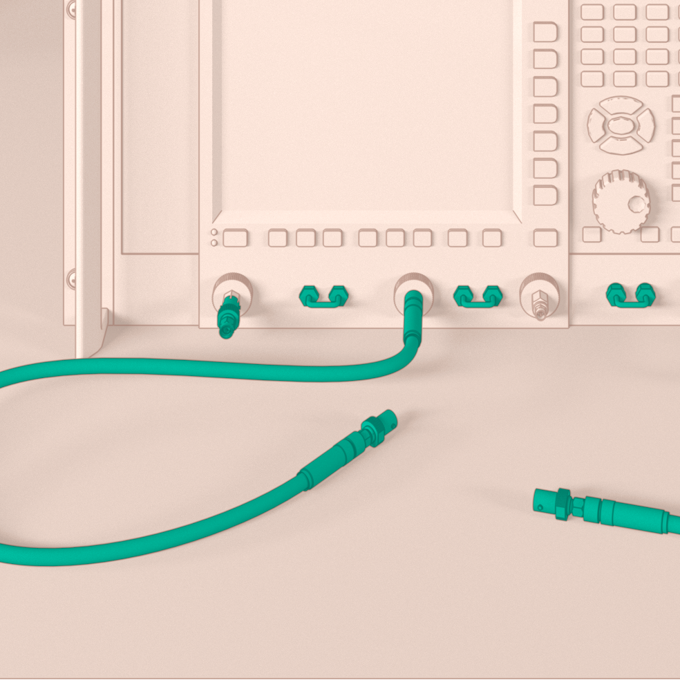 RF adapters for T&M equipment