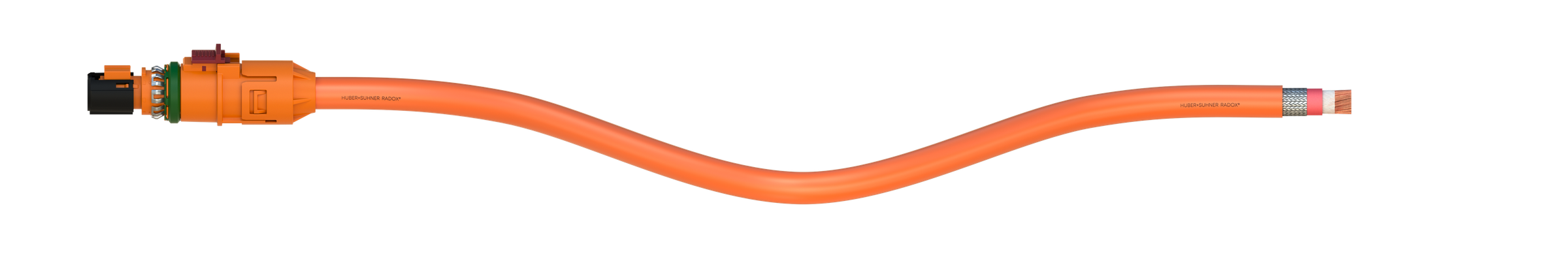 HS LF modular Cable Assembly Connector on one side (pigtail) Cable modular Cable Assembly