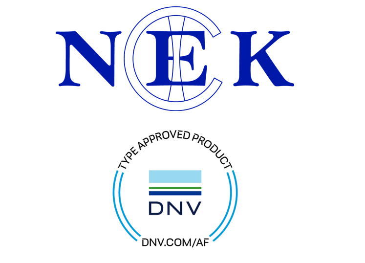 RADOX OFL fully compliant with DNV-CP-0400 and NEK 606 Categories A to C