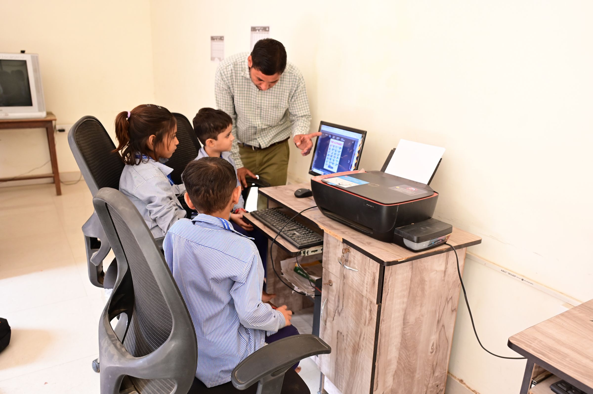 India fiberisation rural school 4