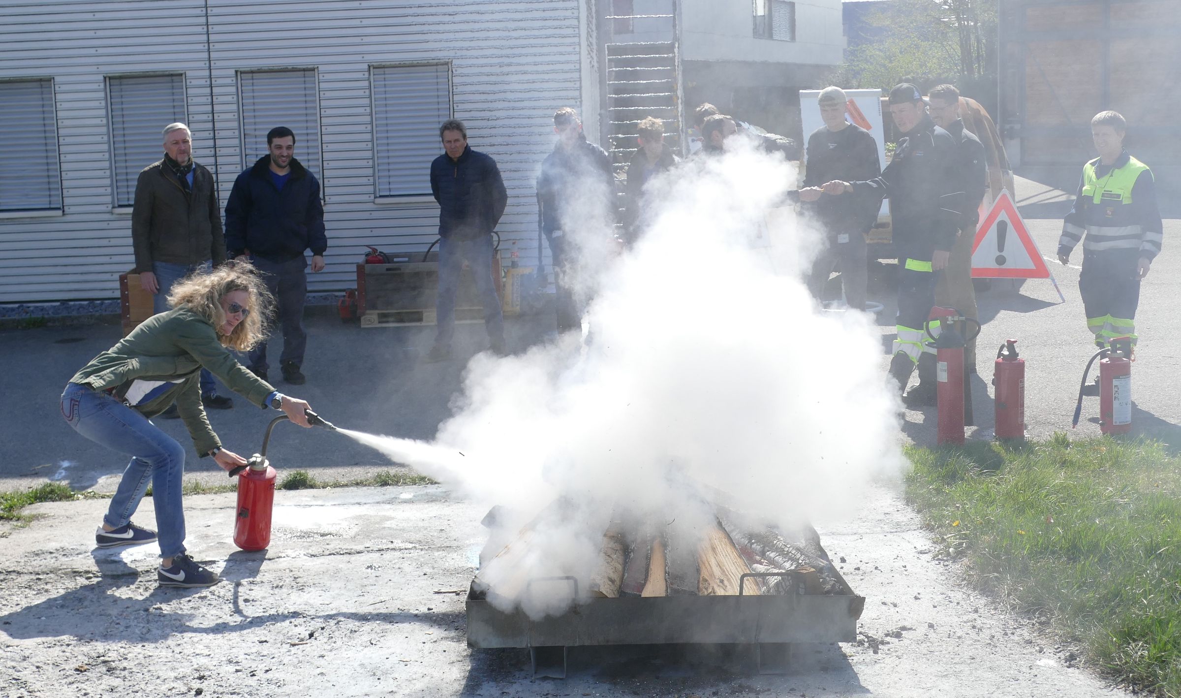 Switzerland Fire Extinguishing Course