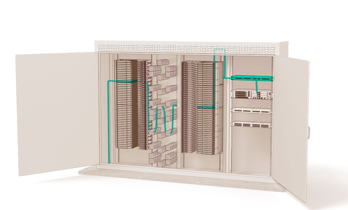 HS Distribution point - street cabinet 2