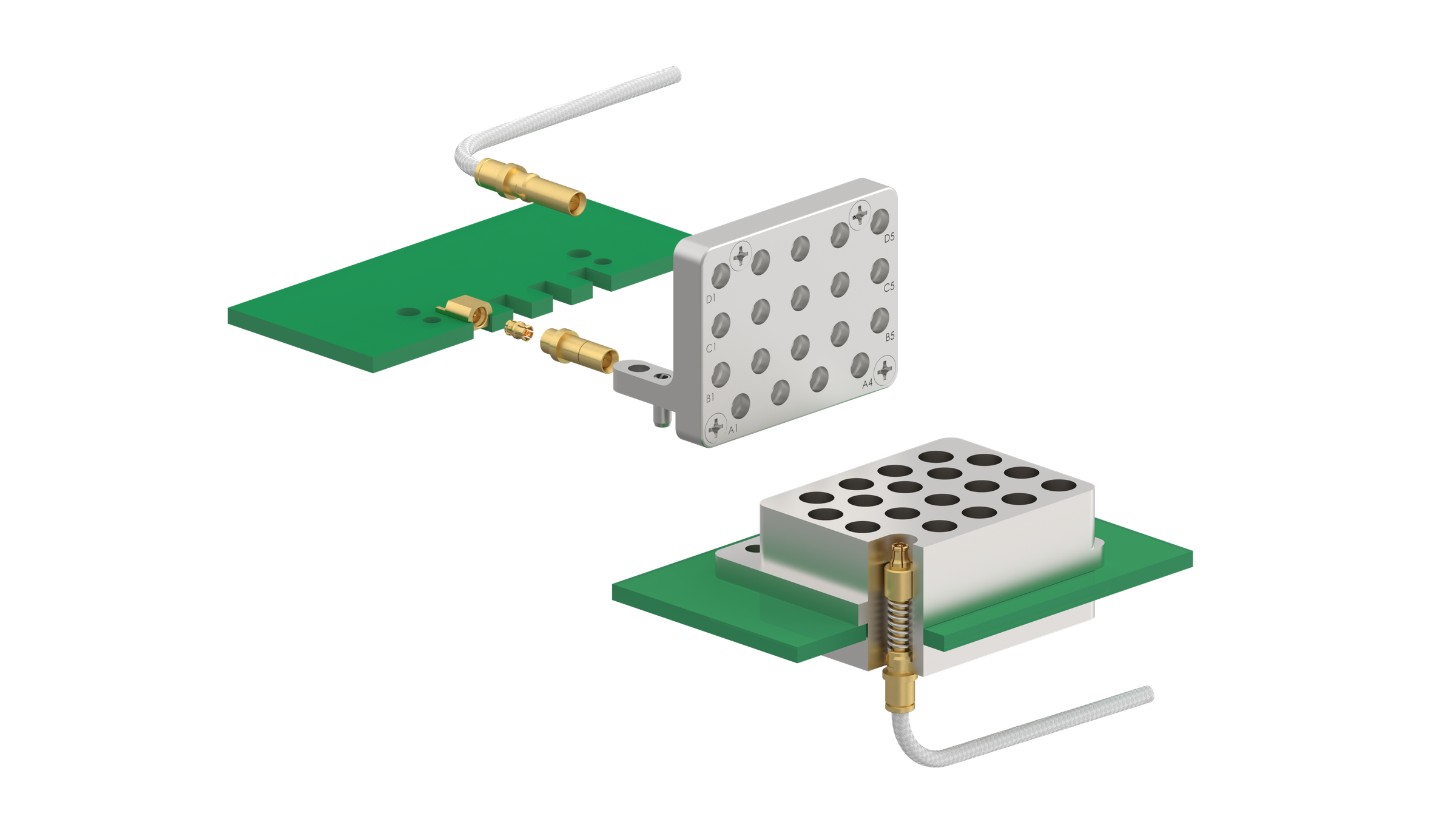 HS RF Solutions VITA 67.3 SMPS Coaxial connectors