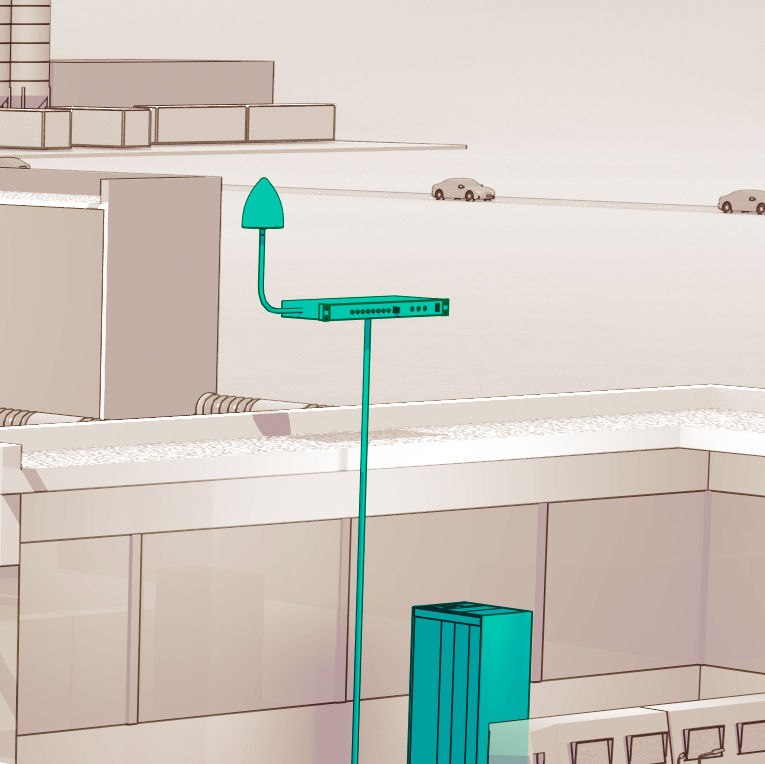 GPS RF and power over fiber solution page