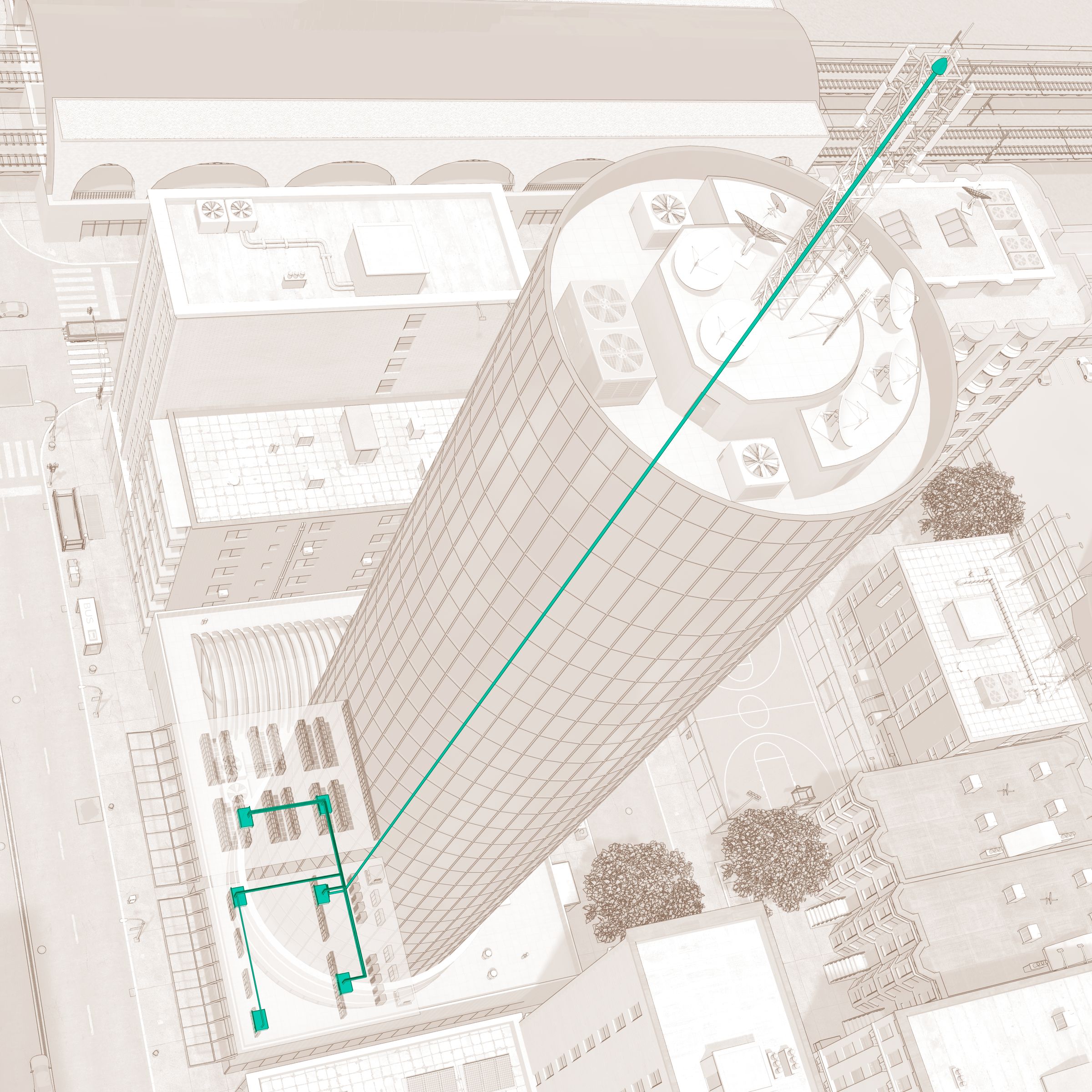 HS GNSS Enterprise, Building, GNSS over Fiber, L1, L2 Application