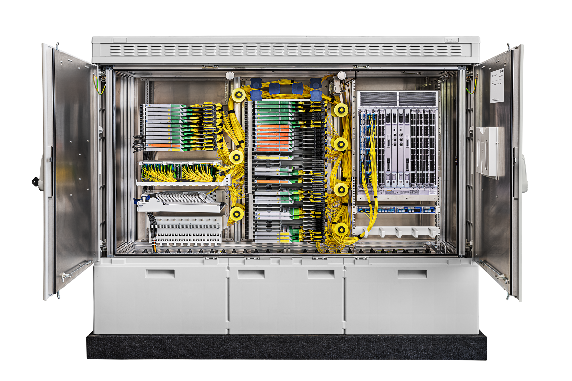 Outdoor connectivity for fixed access network - HUBER+SUHNER