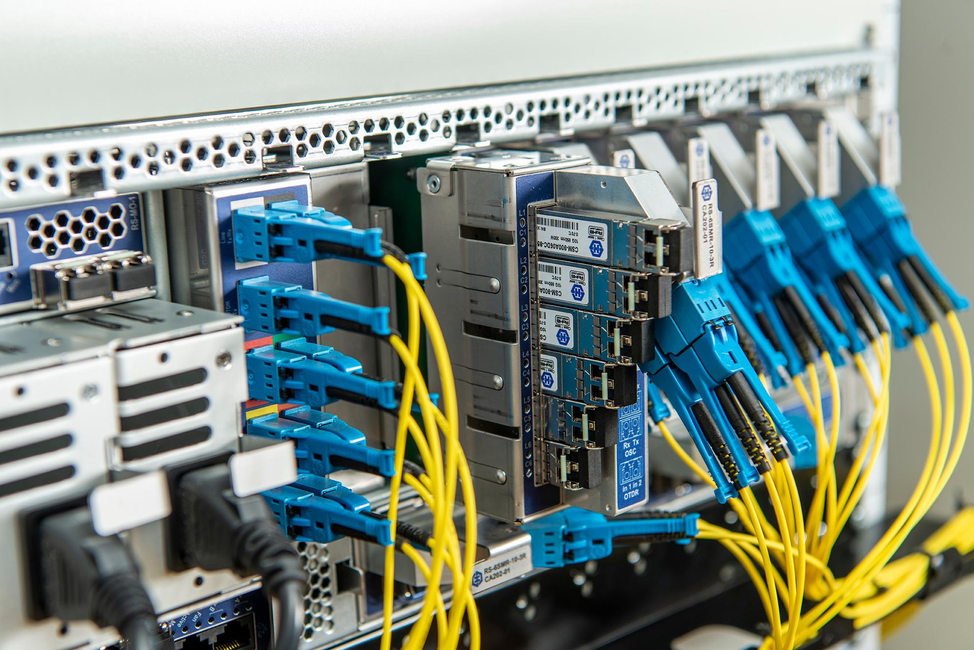 Bandwidth expansion for fixed access network - HUBER+SUHNER