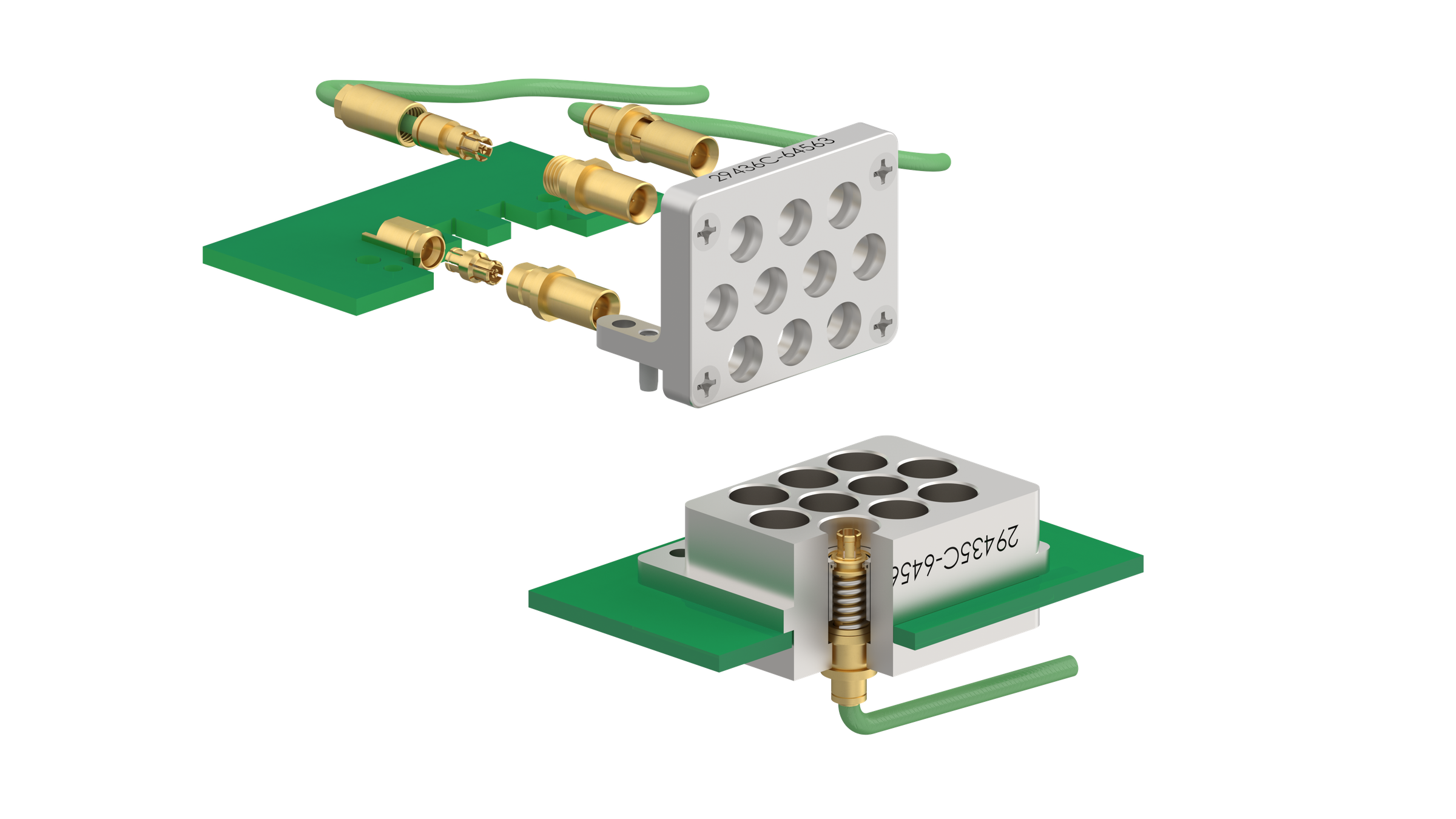 HS RF Solutions VITA 67.3 SMPM Coaxial connectors