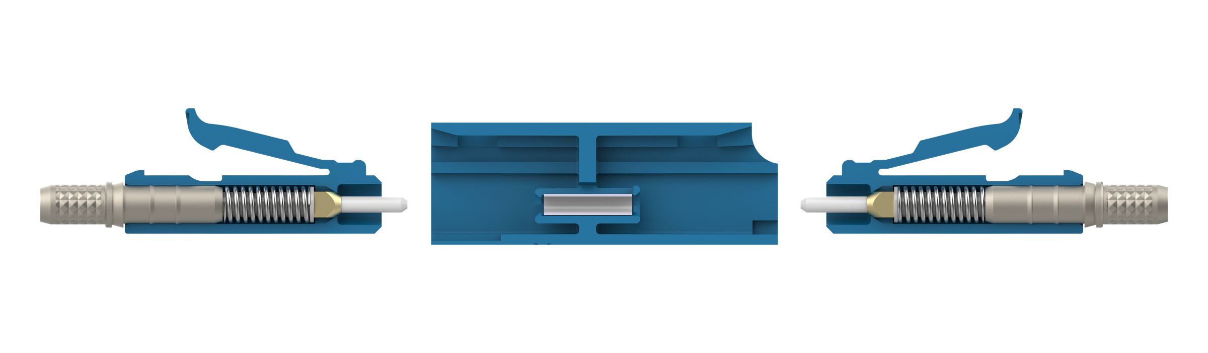 HS FO LC unmated connector 1