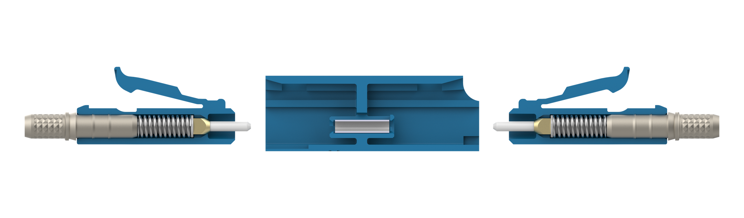 HS FO LC unmated connector 1