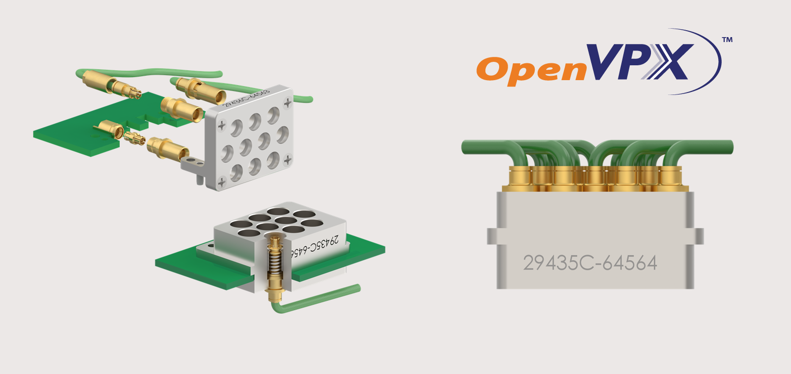 HUBER+SUHNER launches high performance VITA 67.3 RF interconnect portfolio