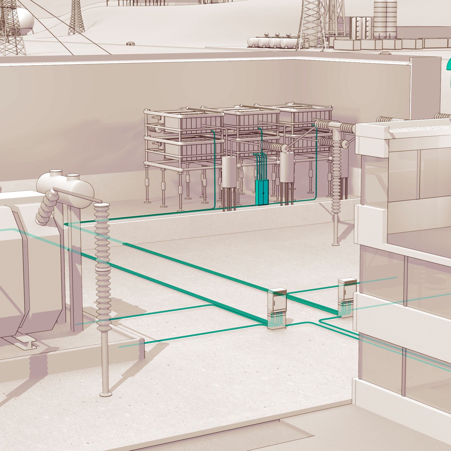 Fiber optic cable system solution page