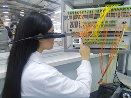 female engineer working in Tunisia