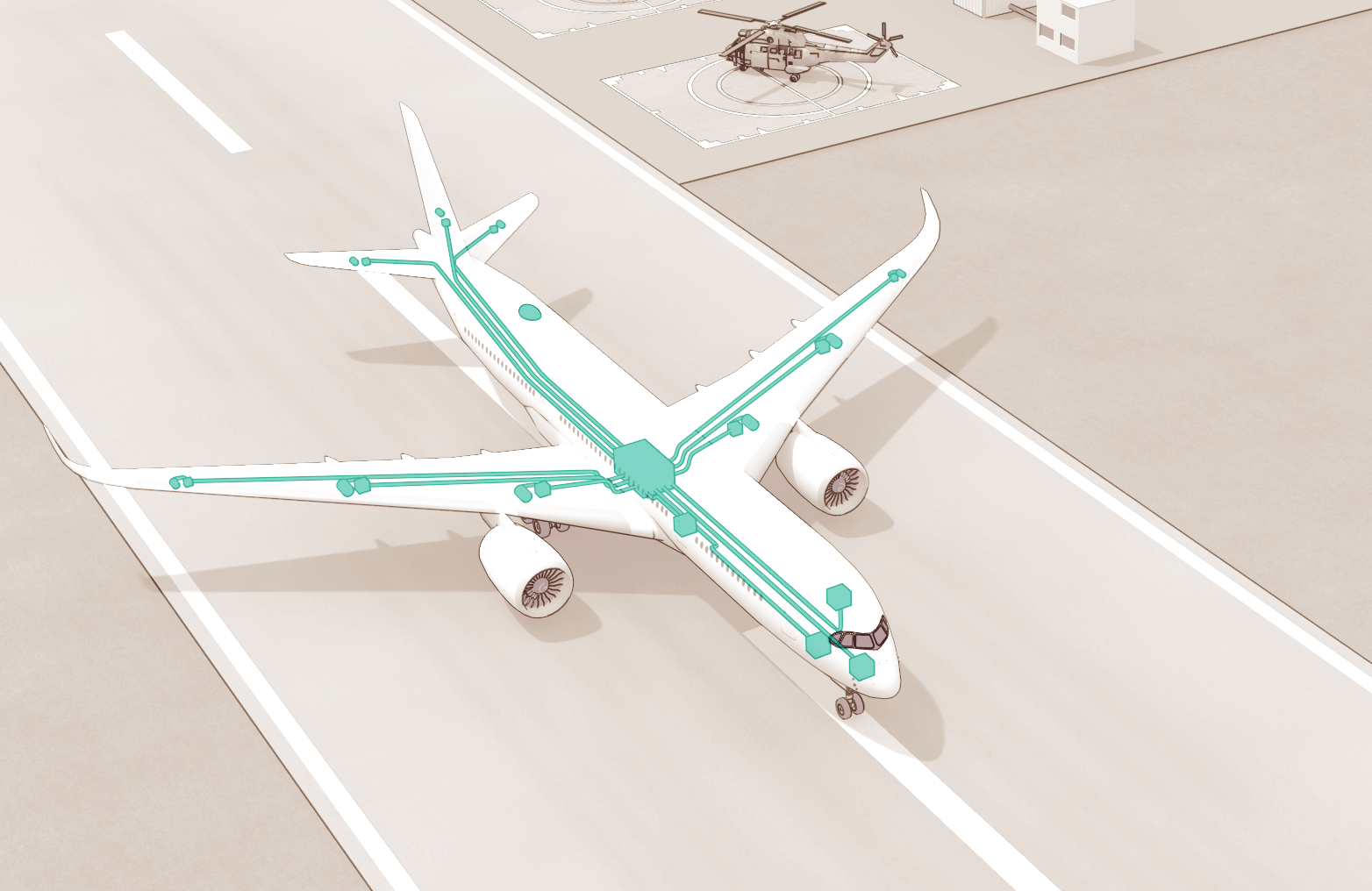 Aerospace In-flight connectivity