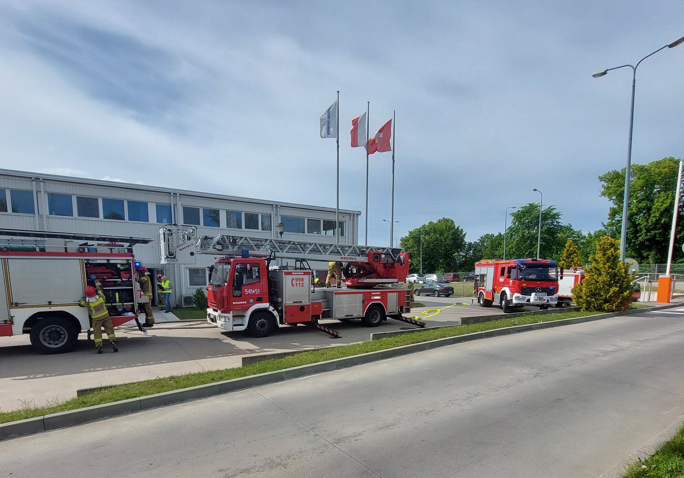 Poland Tczew Fire Drill
