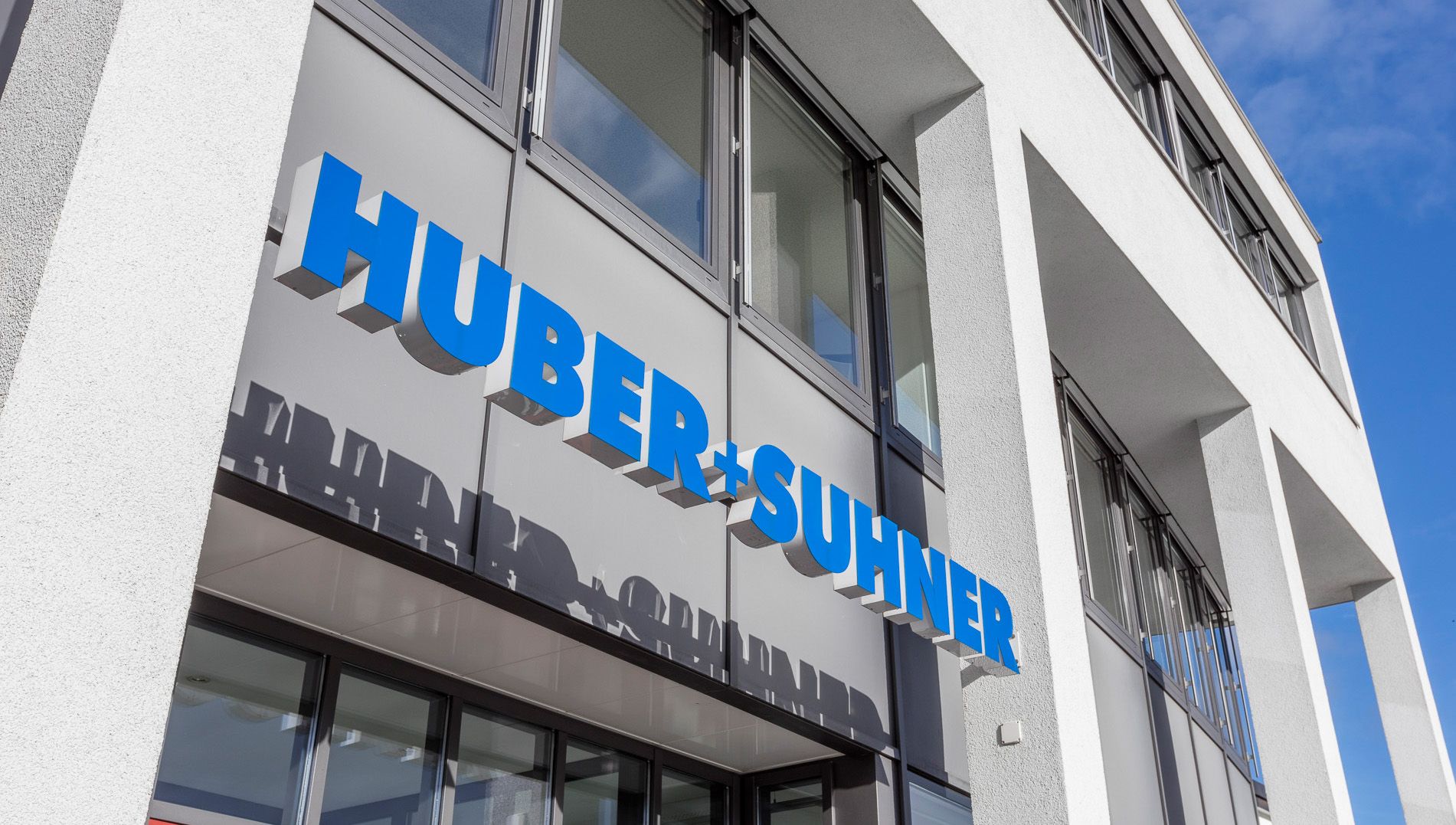 HUBER+SUHNER Entrance Herisau
