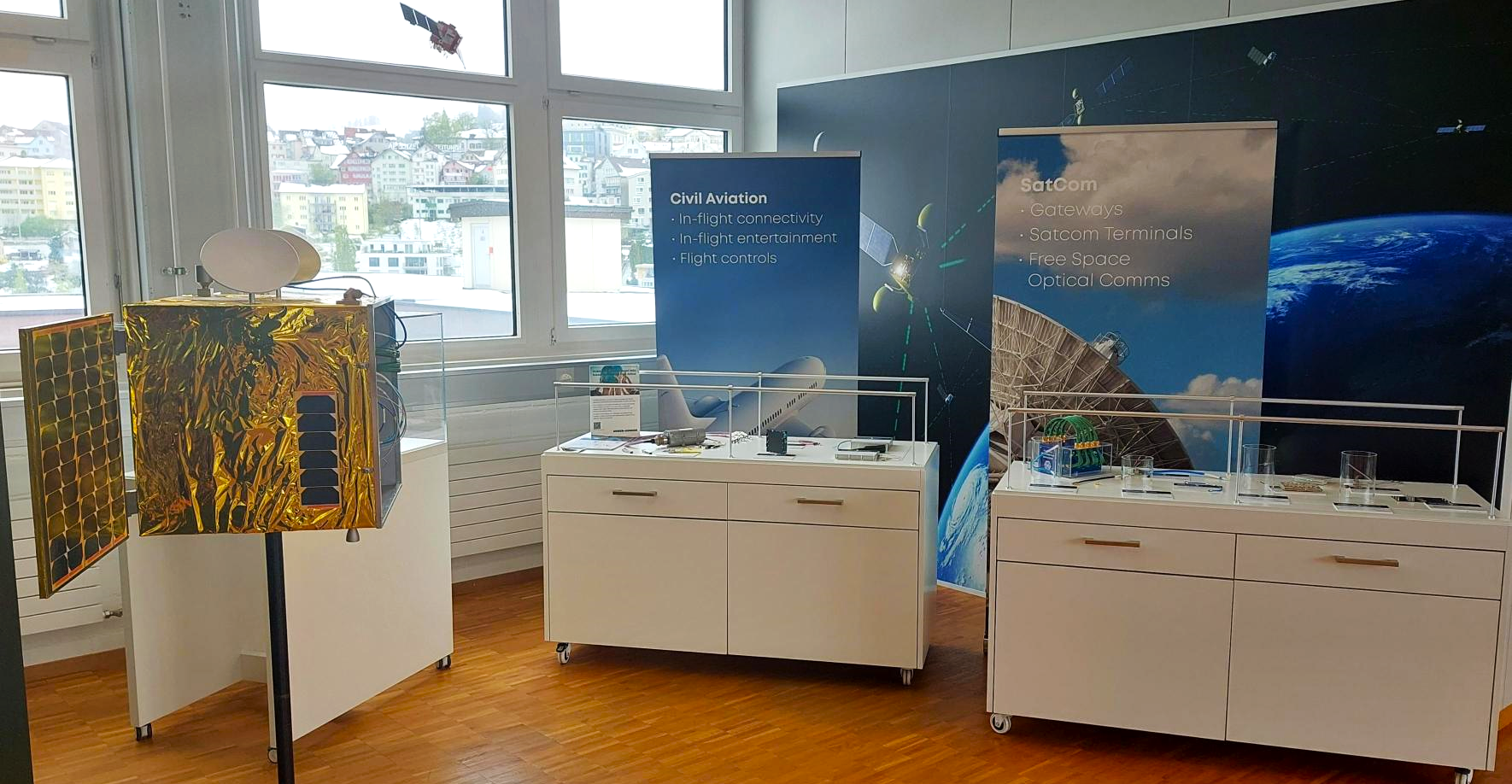 Aerospace showroom at Herisau