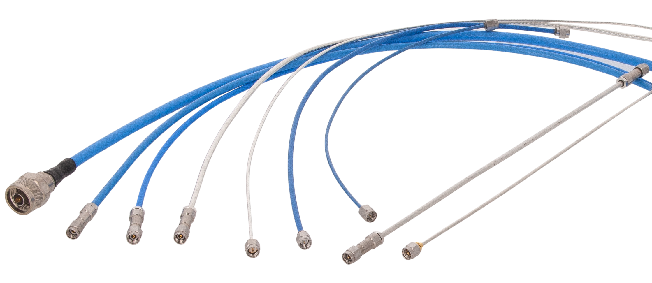 HUBER+SUHNER のRCA ケーブル SUHNER RCAプラグ付きケーブル 1.0m ペア