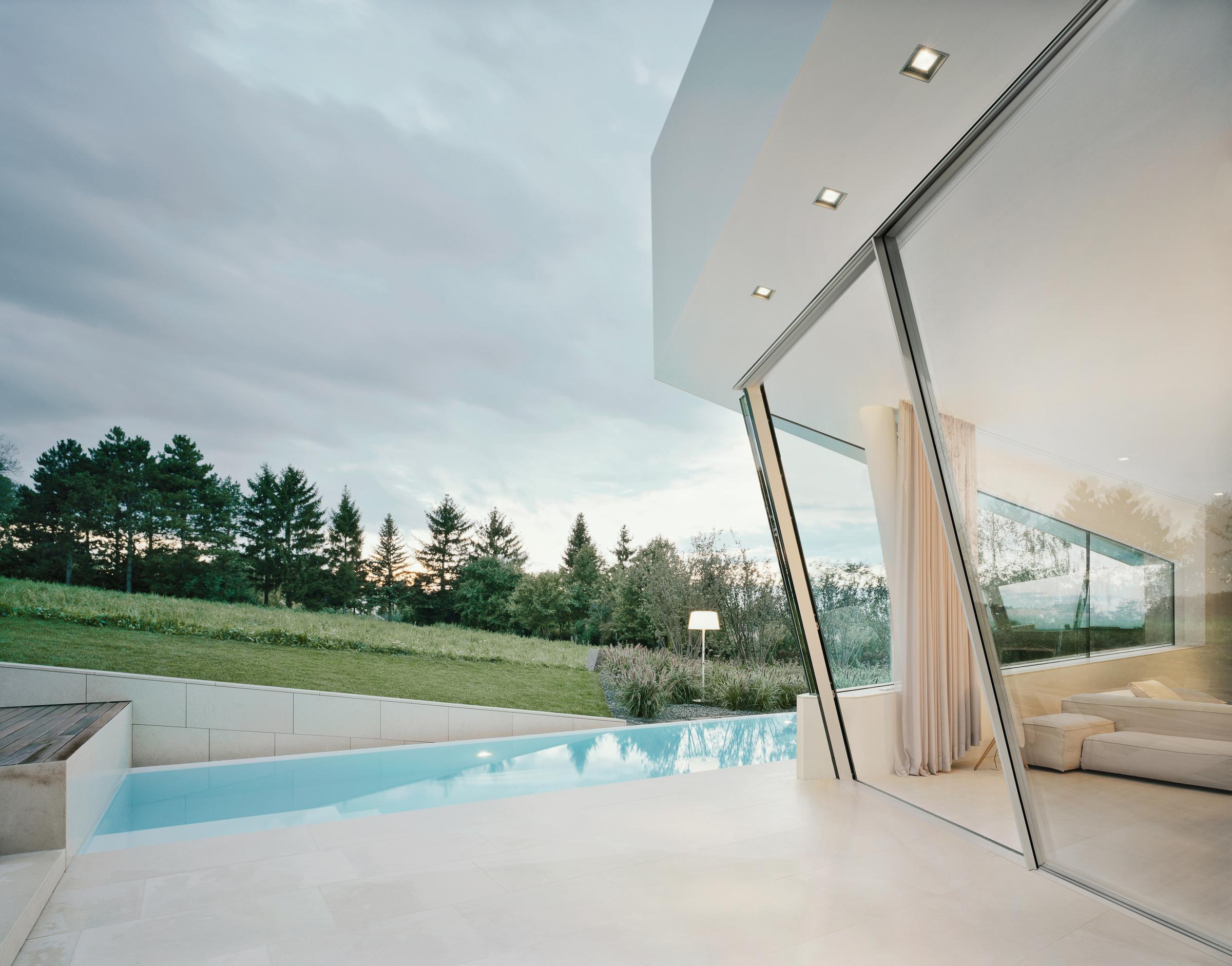 Sky-Frame Slope - Inclined sliding doors