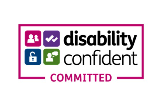 Disability Confident Commited logo