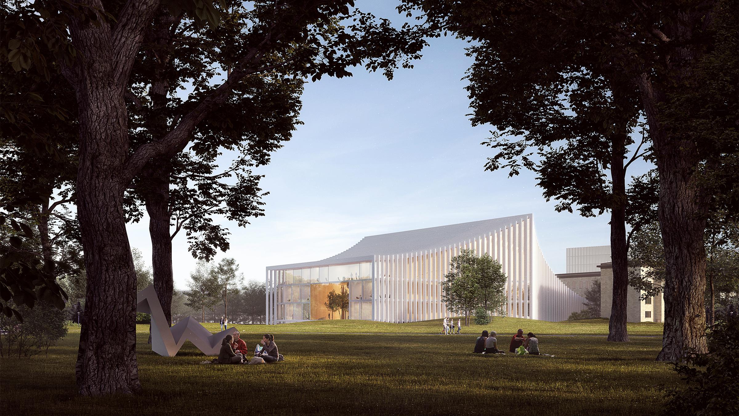 Our design for Ostrava Concert Hall is a serene, radiant