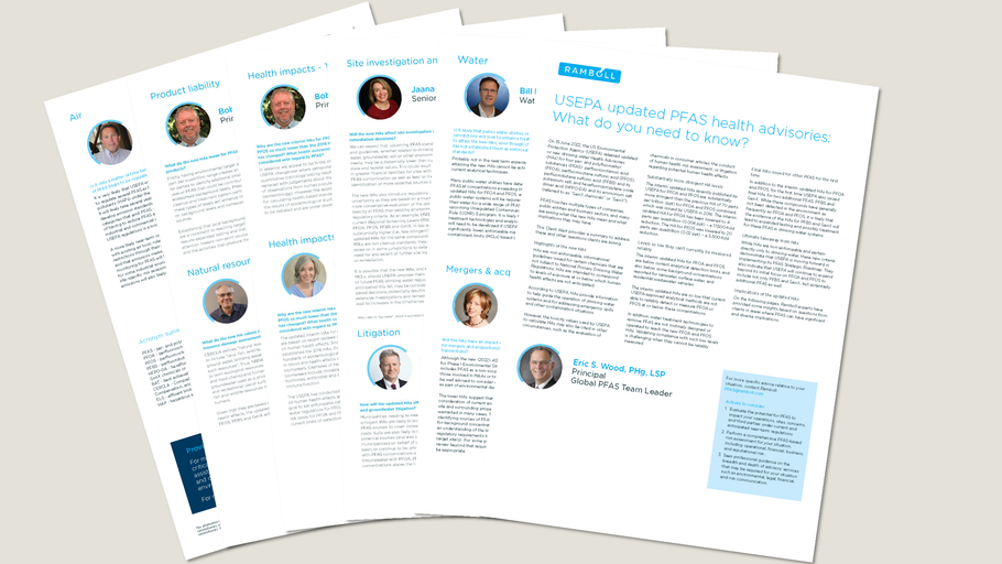 PFAS articles - Ramboll