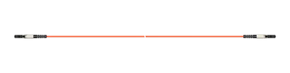 Simplex, LC pushpull to LC pushpull, MM, 2.0mm, orange, OM2