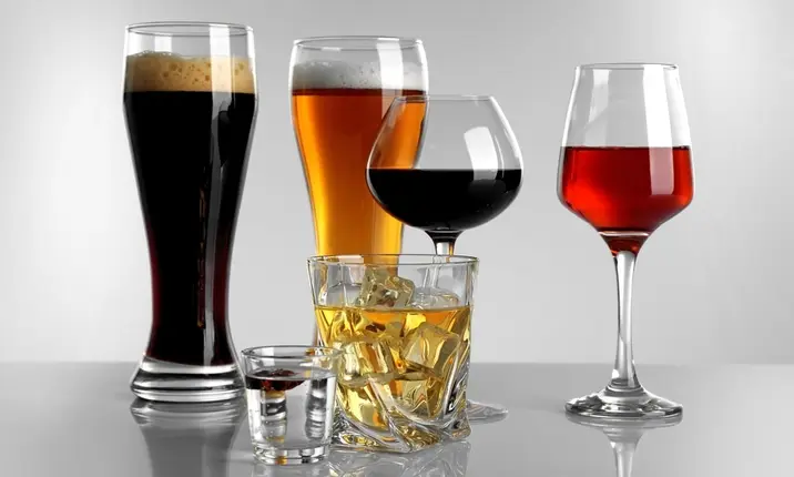 Myth hard liquor is worse than beer or wine